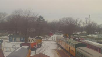 Weather camera view of Boone Scenic Valley Railroad.