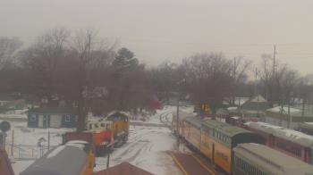 Weather camera view of Boone Scenic Valley Railroad.