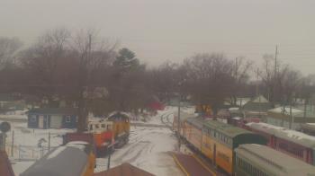 Weather camera view of Boone Scenic Valley Railroad.