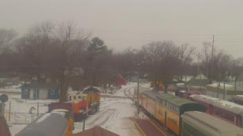 Weather camera view of Boone Scenic Valley Railroad.