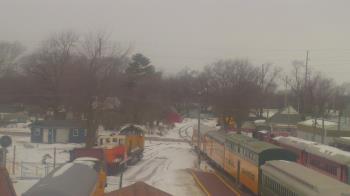 Weather camera view of Boone Scenic Valley Railroad.