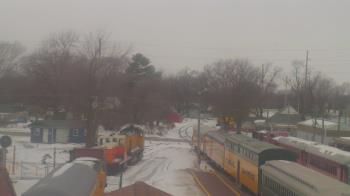 Weather camera view of Boone Scenic Valley Railroad.