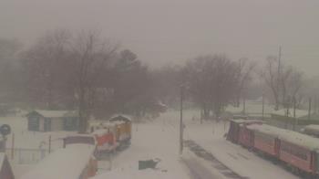 Weather camera view of Boone Scenic Valley Railroad.