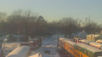 Weather camera view of Boone Scenic Valley Railroad.