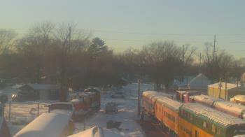 Weather camera view of Boone Scenic Valley Railroad.