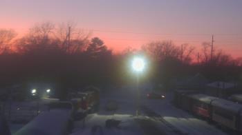 Weather camera view of Boone Scenic Valley Railroad.