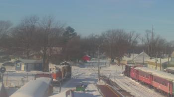 Weather camera view of Boone Scenic Valley Railroad.