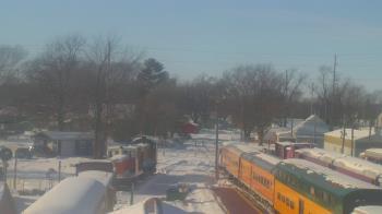 Weather camera view of Boone Scenic Valley Railroad.