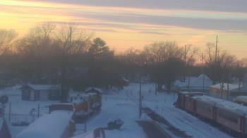 Weather camera view of Boone Scenic Valley Railroad.