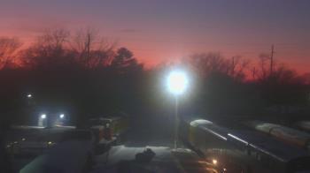 Weather camera view of Boone Scenic Valley Railroad.