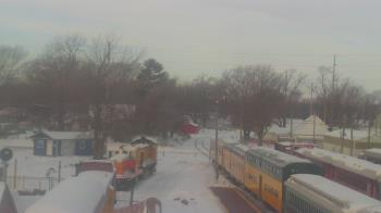 Weather camera view of Boone Scenic Valley Railroad.