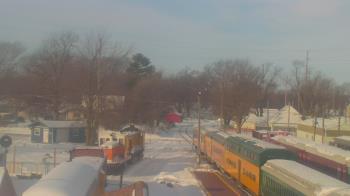 Weather camera view of Boone Scenic Valley Railroad.