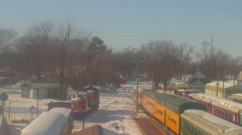 Weather camera view of Boone Scenic Valley Railroad.