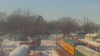 Weather camera view of Boone Scenic Valley Railroad.