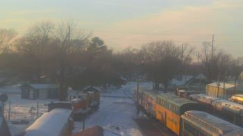 Weather camera view of Boone Scenic Valley Railroad.