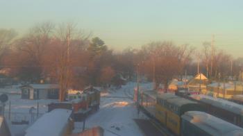 Weather camera view of Boone Scenic Valley Railroad.
