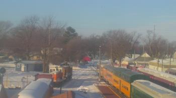 Weather camera view of Boone Scenic Valley Railroad.