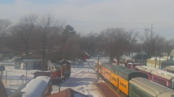 Weather camera view of Boone Scenic Valley Railroad.