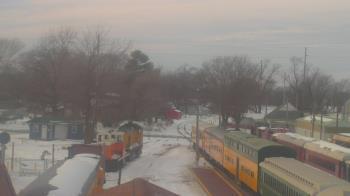 Weather camera view of Boone Scenic Valley Railroad.