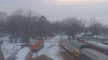 Weather camera view of Boone Scenic Valley Railroad.