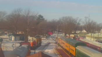 Weather camera view of Boone Scenic Valley Railroad.
