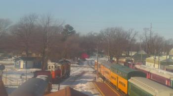 Weather camera view of Boone Scenic Valley Railroad.