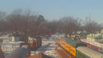 Weather camera view of Boone Scenic Valley Railroad.
