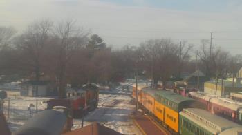 Weather camera view of Boone Scenic Valley Railroad.