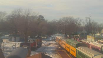 Weather camera view of Boone Scenic Valley Railroad.
