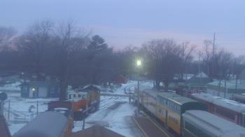 Weather camera view of Boone Scenic Valley Railroad.