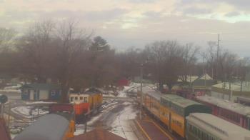 Weather camera view of Boone Scenic Valley Railroad.