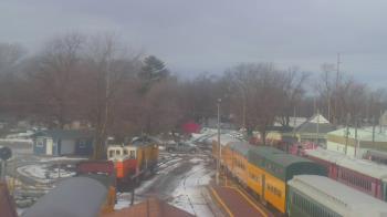 Weather camera view of Boone Scenic Valley Railroad.