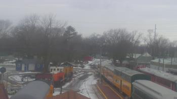 Weather camera view of Boone Scenic Valley Railroad.
