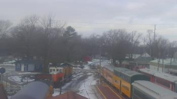 Weather camera view of Boone Scenic Valley Railroad.