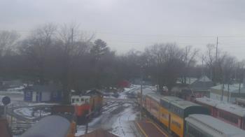 Weather camera view of Boone Scenic Valley Railroad.