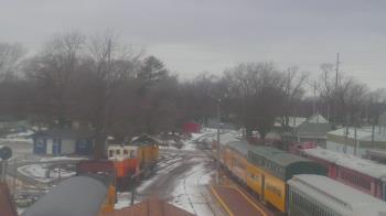 Weather camera view of Boone Scenic Valley Railroad.