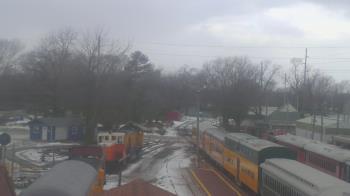 Weather camera view of Boone Scenic Valley Railroad.