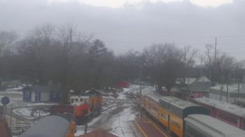 Weather camera view of Boone Scenic Valley Railroad.