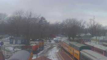Weather camera view of Boone Scenic Valley Railroad.