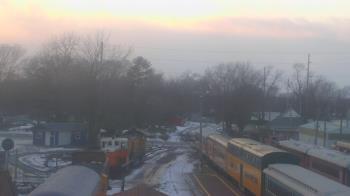 Weather camera view of Boone Scenic Valley Railroad.