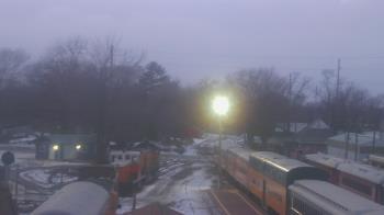 Weather camera view of Boone Scenic Valley Railroad.