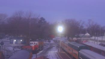 Weather camera view of Boone Scenic Valley Railroad.