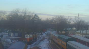 Weather camera view of Boone Scenic Valley Railroad.