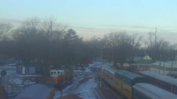Weather camera view of Boone Scenic Valley Railroad.