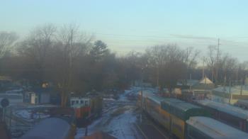 Weather camera view of Boone Scenic Valley Railroad.