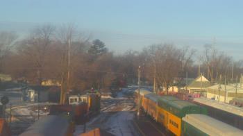 Weather camera view of Boone Scenic Valley Railroad.