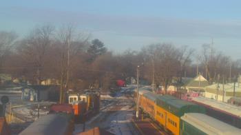 Weather camera view of Boone Scenic Valley Railroad.