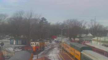 Weather camera view of Boone Scenic Valley Railroad.