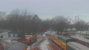 Weather camera view of Boone Scenic Valley Railroad.