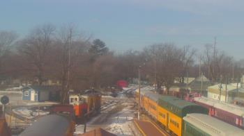 Weather camera view of Boone Scenic Valley Railroad.